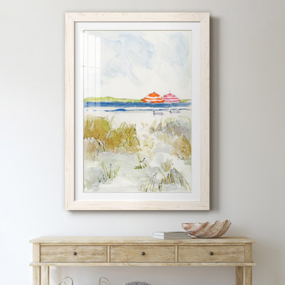 " Sketchy Beach II " Painting Print