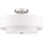 Fabric Semi Flush Mount