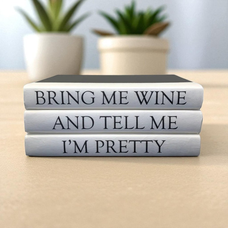 Quote Handmade Decorative Book