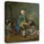 "Portrait de Louis Philippe Joseph, duc d'Océan et duc de Chartres" par Louis Tocqué - Art sur toile tendue avec châssis-382686908