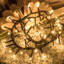 Guirlande de 500 lumières DEL de Noël de 49 pi pour la chambre à coucher