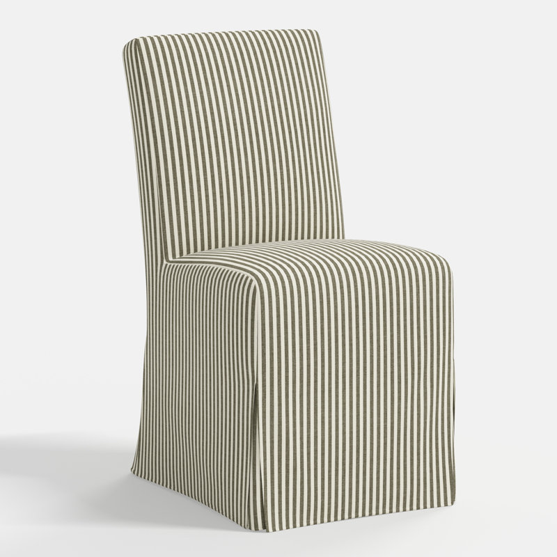 Stoffer Home x Cloth and Co. Lindy Dining Chair, Jane Stripe Laurel