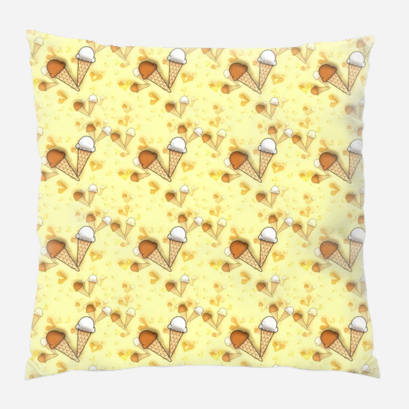 Coussin décoratif crème ice, Intérieur