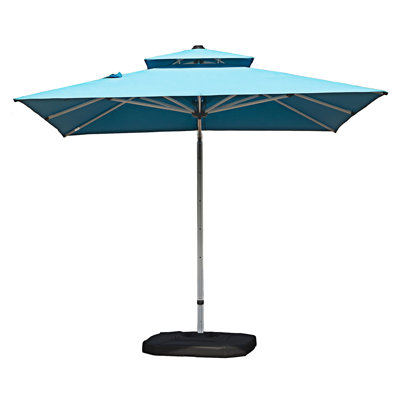 Cantilever Tilt Patio Umbrella With Center Pole