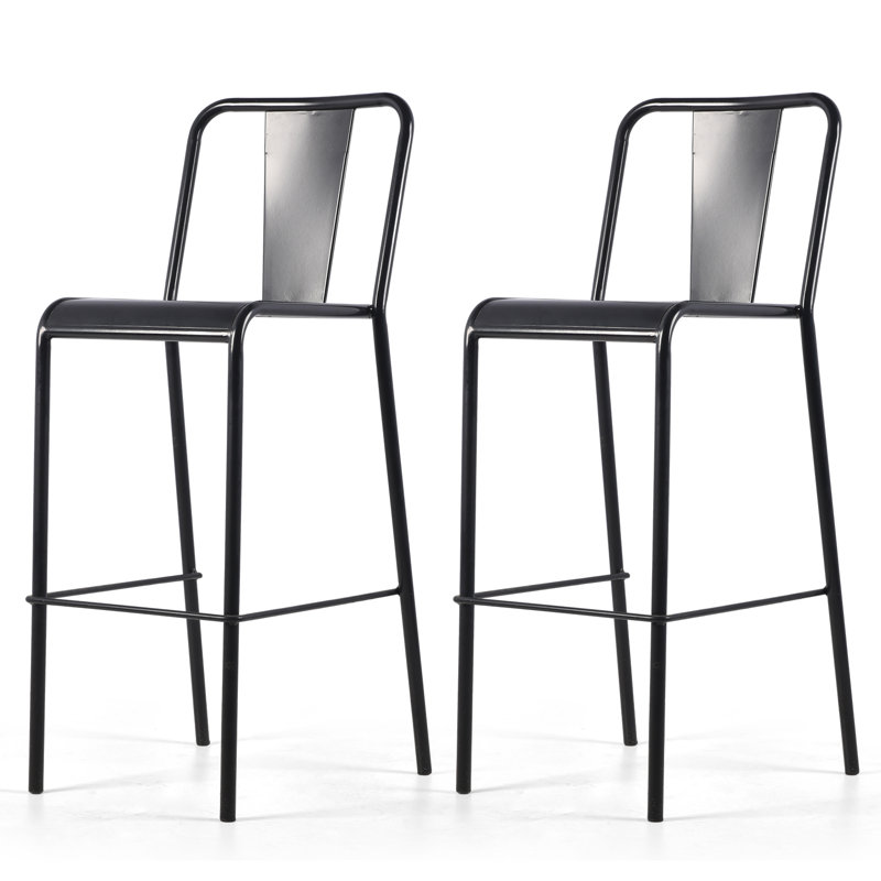 Tabouret de bar 29,5 po Celtsy, Noir