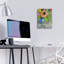 «Half Fun» par Jeanette Vertentes, art mural en verre acrylique-1346166336