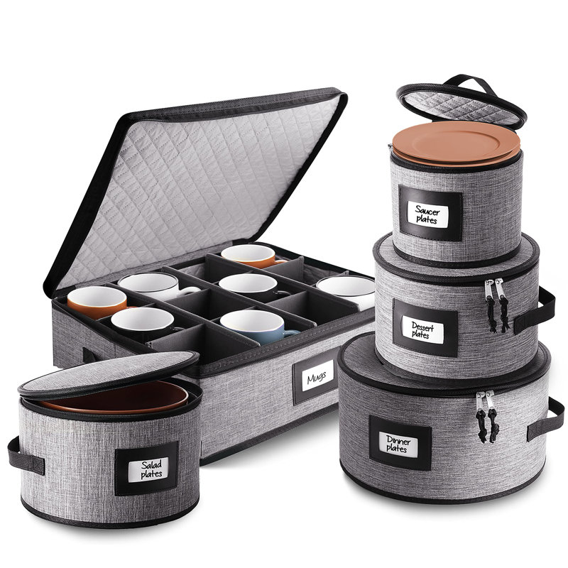 Polyester Dinnerware Storage Set