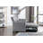 Linen Fabric 3-In-1 Convertible Sleeper Loveseat With Side Pocket-2135361476
