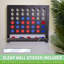  Jeu géant mural 4 en ligne Gosports - Jumbo 4 Connect Family Fun With Coins - Noir-70773812