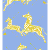 Zebras Animal Print Wallpaper Double Roll