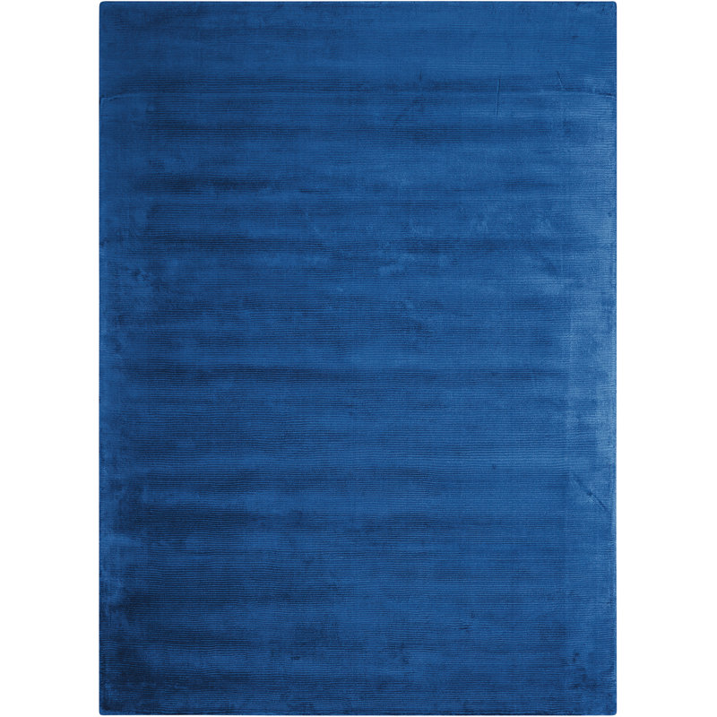 Lunar Solid Colour Hand Woven Area Rug, Rectangle 107 x 168cm