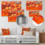Coucher de soleil aux nuances de fleur de pommier II - impression murale en métal Floral-374837324
