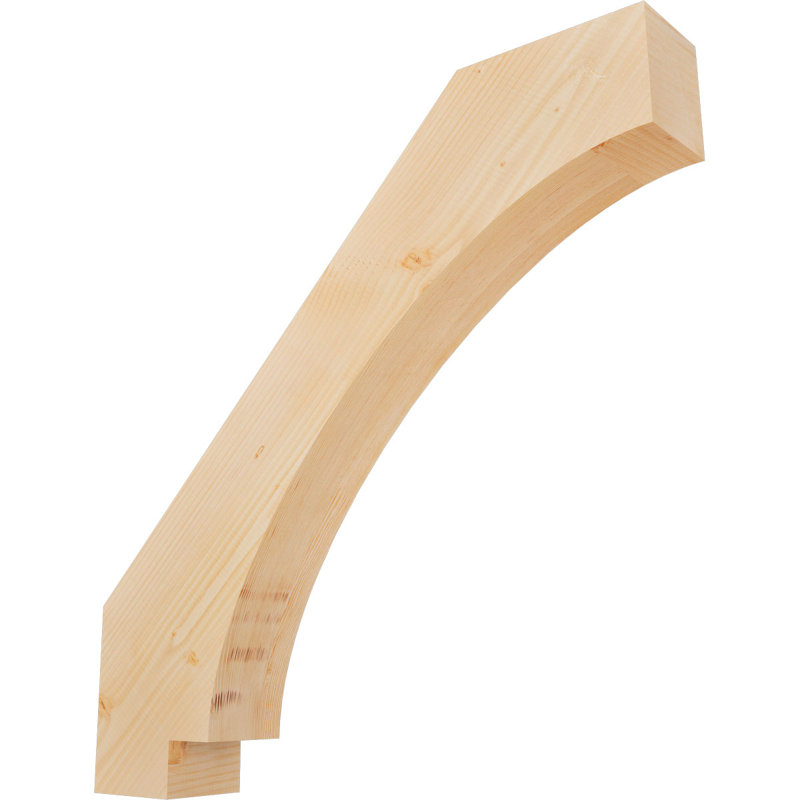 Attelle impériale du genou, Sapin de Douglas, Lisse, H 36 po x l 5,5 po x P 36 po