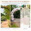 Arche de jardin en métal Outsunny