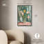 Décoration murale florale de table sur toile par Art Remedy-118146455-118146454