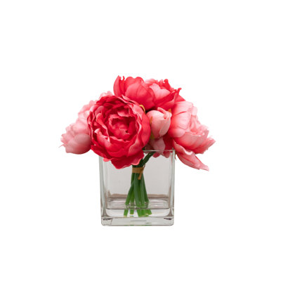 11" Peony Arrangement