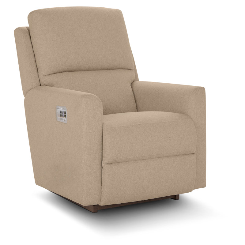 Wynne Power Rocking Recliner w/ Headrest and Lumbar