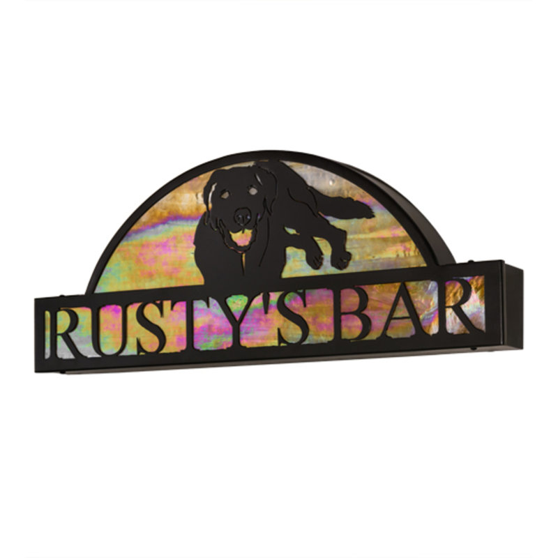 Amanda 12 in. 13 lb. Animals Themed LED Sign Novelty Light