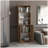 2-Door Bookcase With Upper Shelves-876491352
