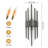 Jolon 2-Light Iron Flush Mounted Sconce