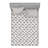 Scandinavian Microfiber Patterned Fitted Sheet-45326890