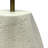 Milo - 25" Table Lamp - Limestone finish