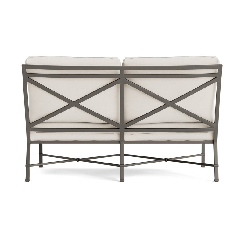 Venetian Outdoor 2 - Seat Loveseat, Fusion Natural, Mica