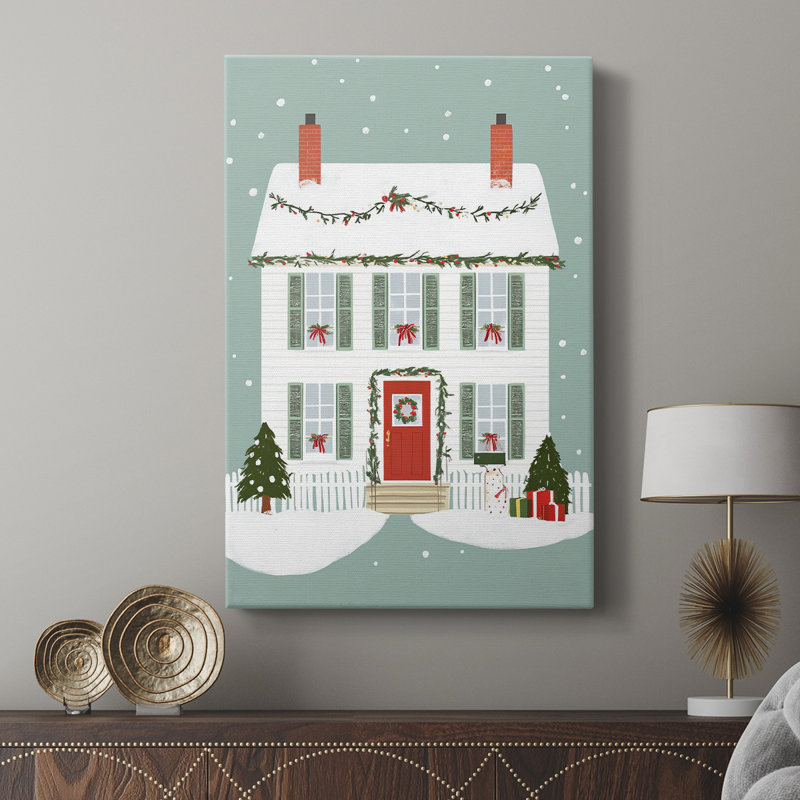 Art des Fêtes de Noël XXXIV - galerie Cavas personnalisée, H 36 po x l 24 po