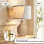 Lampes de table en céramique vieillie de 61 cm (24 po) avec abat-jour en lin, style campagnard, comprenant 2 ampoules DEL (ensemble de 2)-1287088597