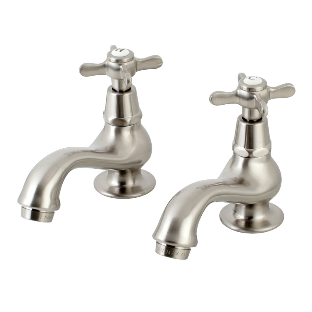 Kingston Brass Essex Two-Handle Deck Mount Basin Tap Faucet Kingston Brass 