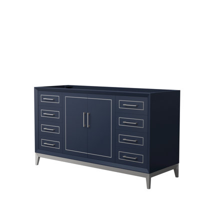 Base de meuble-lavabo simple 59,75 po Marlena seulement
