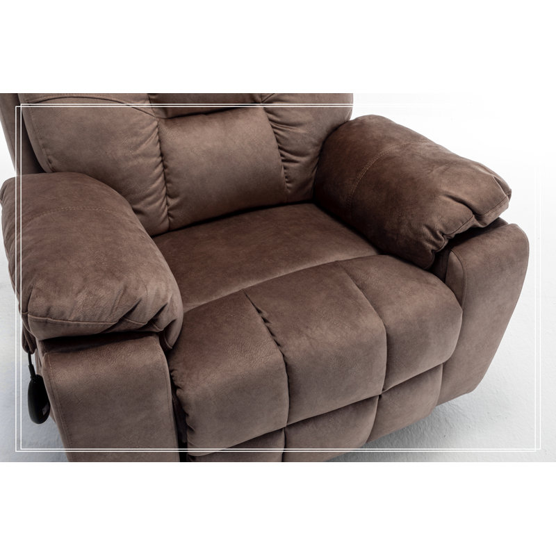 Fauteuil inclinable électrique inclinable électrique, Brun antique