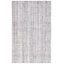 Tapis rose / brun en laine / coton touffeté à la main Broseley