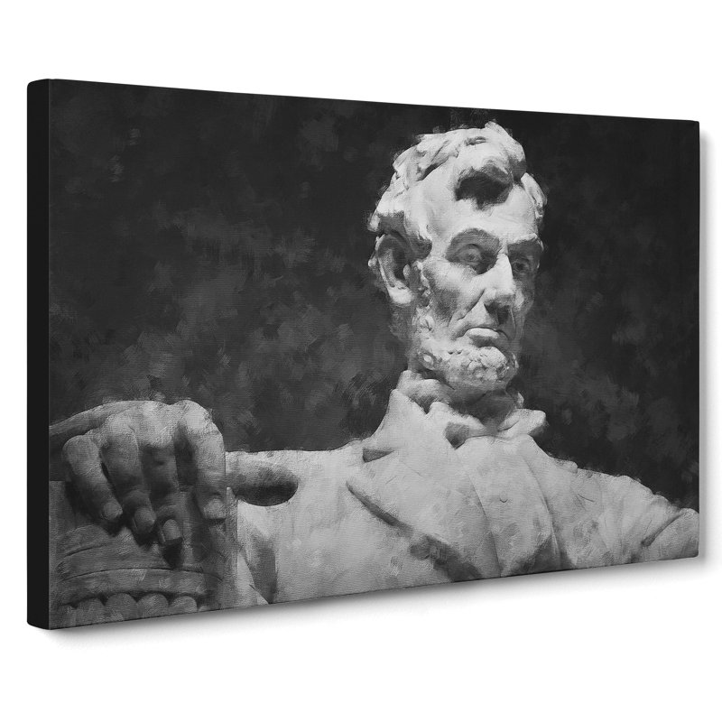 President Lincoln Memorial - Wrapped Canvas, 40cm H x 60cm W x 3cm D