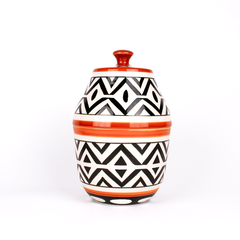 African Handmade Ceramic Jar