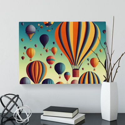 Deco Hot Air Balloons Vol.2 - Wrapped Canvas