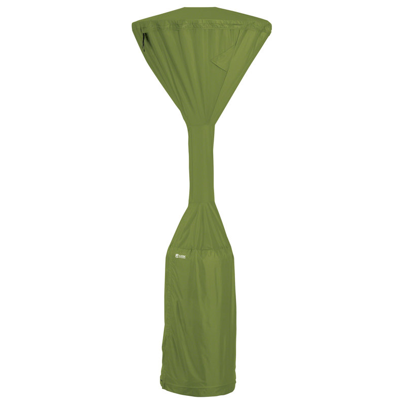 Herb Green Durable Polyester Stand-Up Patio Heater Cover