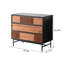 Commodes décoratives modernes en bois rétro-111067953