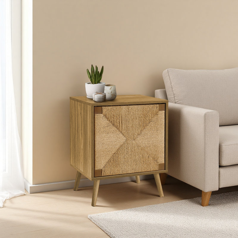 Table d'appoint, bout, rangement, petit, côté, salon, lampe
