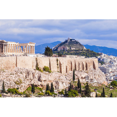 Acropolis, Athens, Greece by Poike - Wrapped Canvas Print