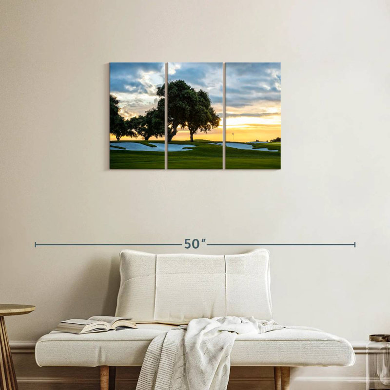 Sireci Golf Course Sunset Sky, 20" H x 33" W