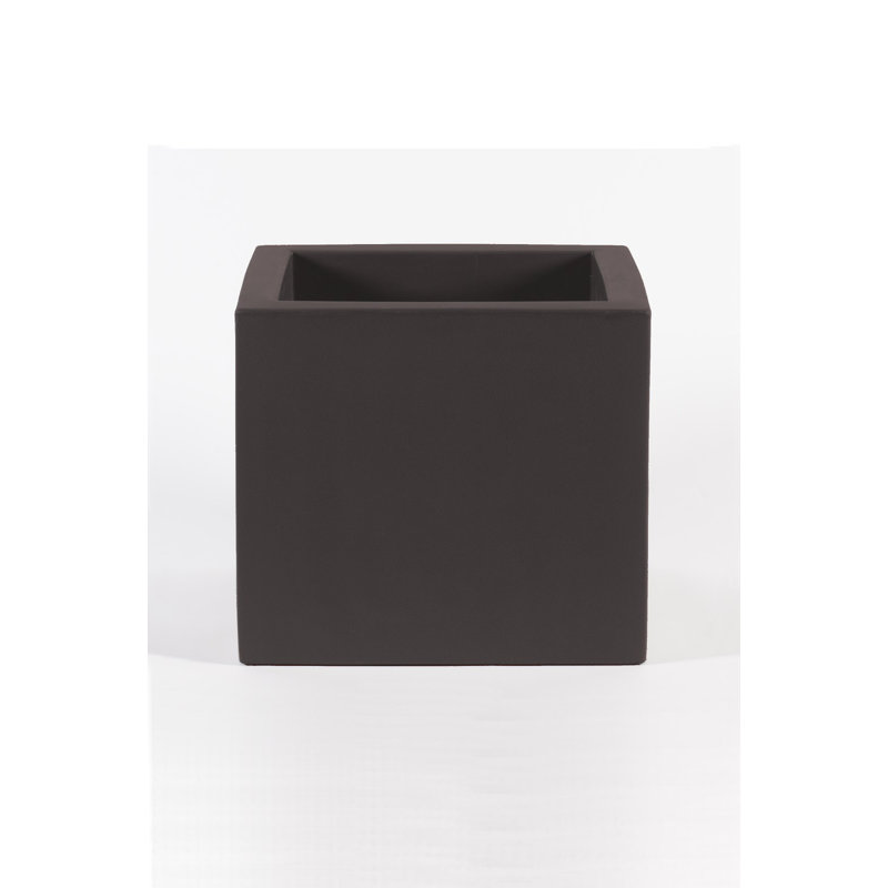 Pot Planter, White, 36cm H x 40cm W x 40cm D