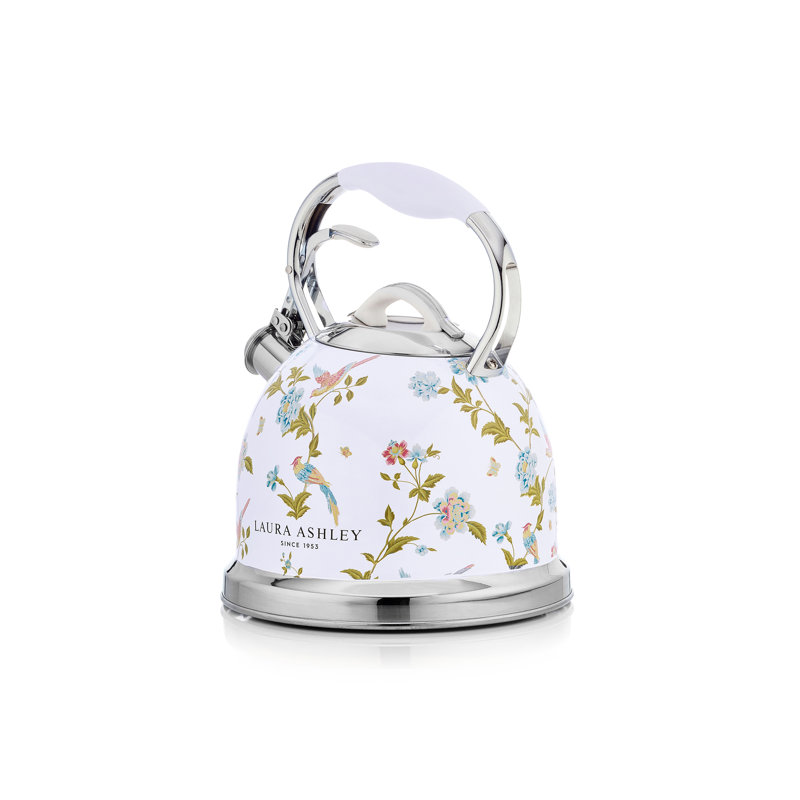 VQ Laura Ashley, Stove Top Kettle, White