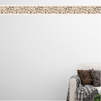 Jendri Peel & Stick Damask Border