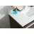 36'' Single Bathroom Vanity with Engineered Marble Top-152172114