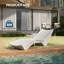 Quick Assembly S-shaped Pool Lounger, Ergonomic Design, Comfortable and Breathable, Essential for Outdoor Relaxation-1124859920-1132165640