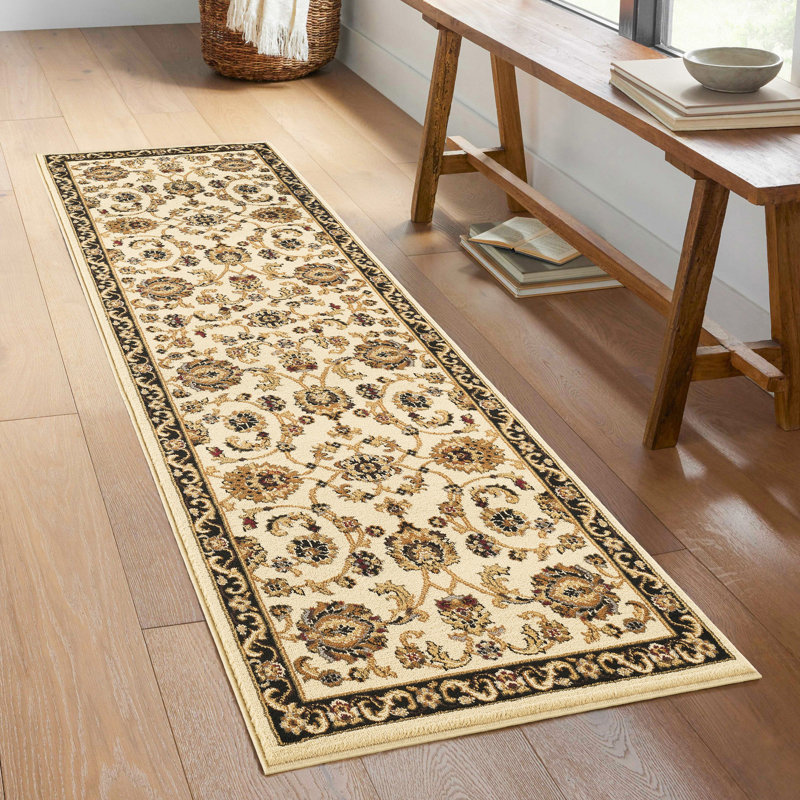 Classic Area Rug, Cream, Runner 2'7" x 7'3"