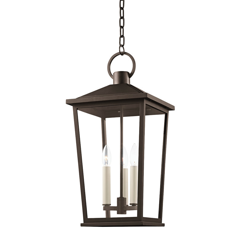 Soren 3 Light Lantern, Bronze