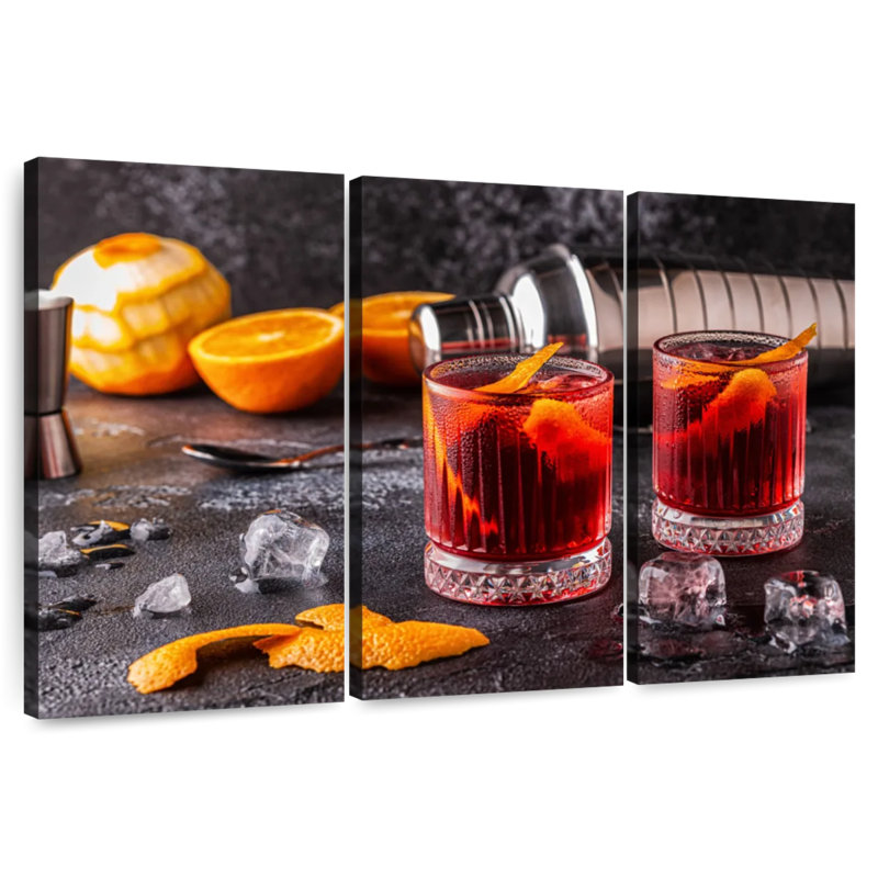 Yarlin Negroni For Two, 24" H x 38" W