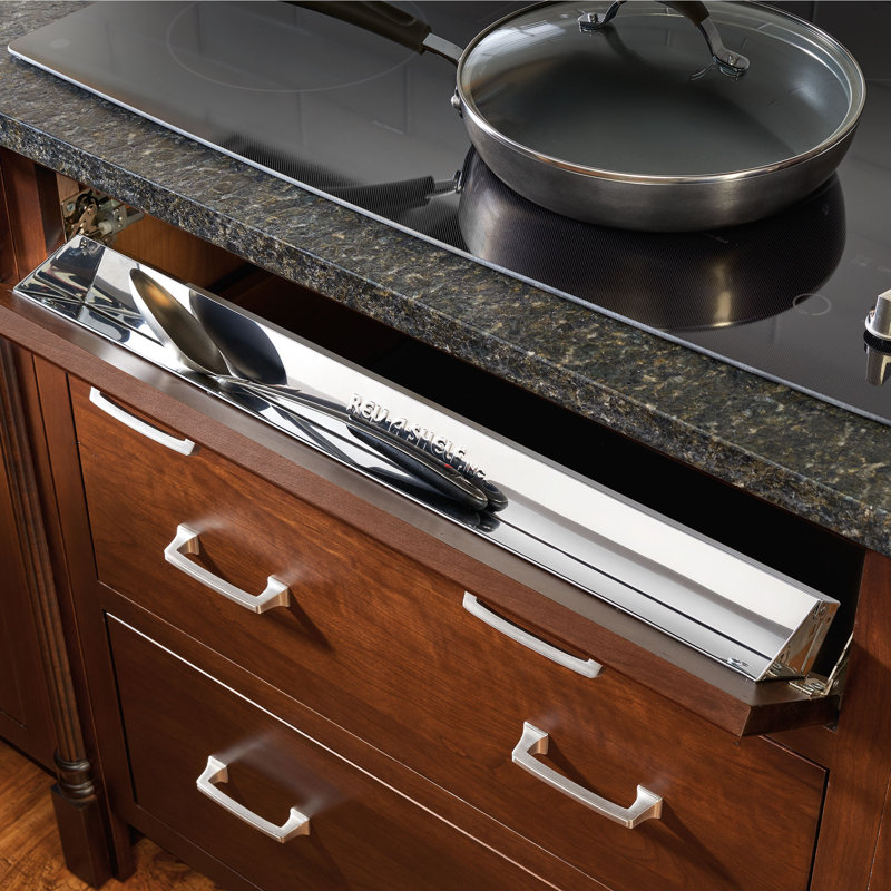 Rev-A-Shelf Tip Out Tray w/ Soft-close for Sink Base Cabinet, 25" W